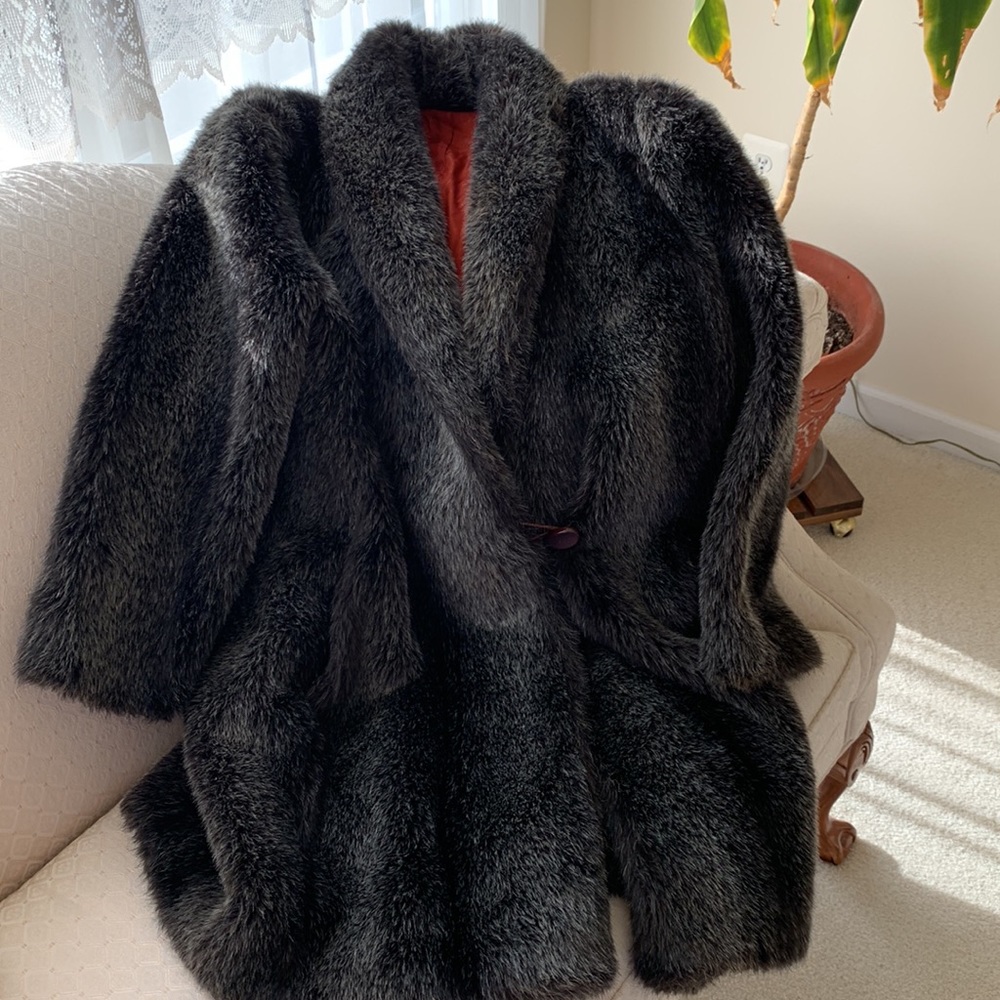 Faux Fur Coat